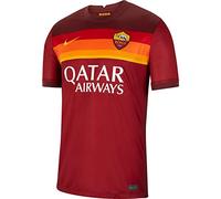 Nike Roma M NK BRT STAD JSY SS HM T-Shirt Homme, Team Crimson/Dark Team Red/(University Gold) (Full Sponsor), FR : M (Taille Fabricant : M)