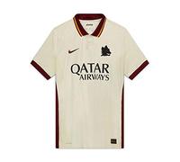 Nike Roma M Vapor MTCH JSY SS AW T-Shirt Homme, Pale Ivory/Fossil/(Dark Team Red) (Full Sponsor), FR : L (Taille Fabricant : L)