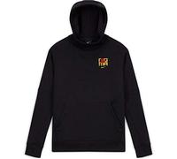 Nike Roma Y NK GFA FLC PO Hood Sweat-Shirt Mixte Enfant, Black/(University Gold) (no Sponsor), FR : S (Taille Fabricant : S)