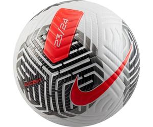 Nike Round Ball NK Academy - Fa23, White/Black/Bright Crimson, FB2894-100, 5