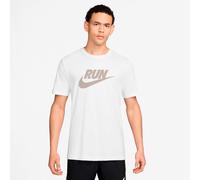Nike Run Swoosh Maillot de course Hommes - blanc, beige S