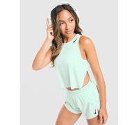 Nike Running AeroSwift Cropped Tank Top - Vert M