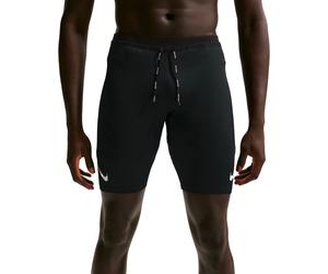 Nike Running - Cuissard respirant avec sous-short intégré - M Nike Dri-Fit ADV Aeroswift Short Tight Black Summit White - Taille XL - Noir Noir XL
