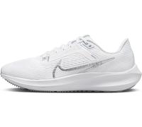 Nike Running Shoe W Air Zoom Pegasus 40, White/Metallic Silver-Pure Platinum, DV3854-101, 36.5 EU (W 6 US)