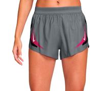 Nike Running - Short léger et ventilé - W Nike Aeroswift Dri-Fit ADV 3In Short GX Iron Grey White Gcw#9 pour Femme - Taille S - Gris Gris S