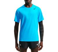 Nike Running - T-shirt ultra-léger et respirant - M Nike Dri-Fit ADV Aeroswift SS Top Lt Current Blue Black pour Homme - Taille XL - Bleu Bleu XL