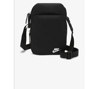Nike Sac/À Bandoulière Heritage Crossbody (4 Lt.), Unisexe - 010 (Noir/Blanc)