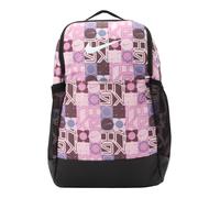NIKE Sac à dos de sport 'BRSLA 9.5' bleu denim / rose clair / noir / blanc, Taille One Size