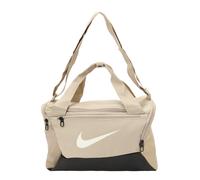 NIKE Sac de sport 'Brasilia 9.5' beige / noir / blanc, Taille Taille unique