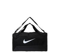 NIKE Sac de sport 'Brasilia 9.5' noir / blanc naturel, Taille One Size