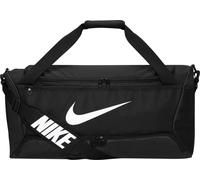 Nike - Sac de voyage "Brasilia", Swoosh, Training, 60l BC5121 (Taille unique) (Noir/Blanc)