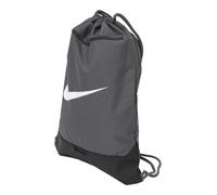 NIKE Sacs de sport à cordon 'Brasilia' gris foncé / noir / blanc, Taille One Size