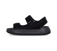 Nike - Sandales plates noires avec fermeture velcro - Homme - Sport - Noir - Taille: 38 1/2 EU