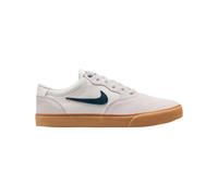 Nike SB - Chaussures en daim - Nike SB Chron 2 Vast Grey/Armory Navy Dark Russet pour Homme - Taille 45 - Beige Beige 45
