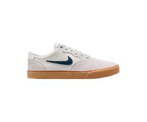 Nike SB - Chaussures en daim - Nike SB Chron 2 Vast Grey/Armory Navy Dark Russet - Taille 41 - Beige Beige 41