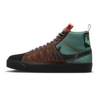 Nike Sb Zoom Blazer Mid Chaussures de skateboard pour homme, noir, marron, vert, 42.5 EU