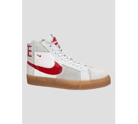 Nike Sb Zoom Blazer Mid Prm Chaussures de skate blanc 8.0