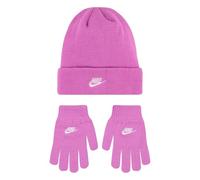 Nike Set Club Beanie/Glove Set Rose, rose, taille unique