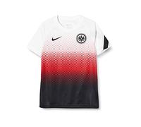 Nike SGE Y NK Dry Top SS PM T-Shirt Mixte Enfant, White/Black/(Black) (no Sponsor-plyr), FR : S (Taille Fabricant : S)