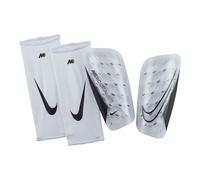 Nike Shinguard Mercurial Lite Unisexe Blanc/Blanc/Noir DN3611-100, XS