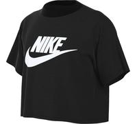 Nike Shirt G NSW Tee Crop Futura Hbr, Black, FZ5548-010, M