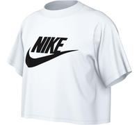 Nike Shirt G NSW Tee Crop Futura Hbr, White, FZ5548-100, XL