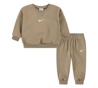 Nike Kids Essential Fleece Crew Long Sleeve Set Beige,Marron 18 Months Enfants