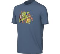Nike Shirt K NSW Tee Boxy 1 Futura, Aegean Storm, FZ5166-429, XL