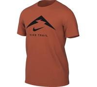 Nike Shirt M NK DF Tee Trail Logo, Vintage Coral/Black, FQ3914-846, L