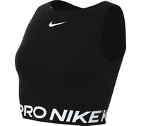 Nike Shirt Pro DF 365 Crop Tank, Black/White, FZ3615-010, 2XL