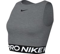 Nike Shirt Pro DF 365 Crop Tank, Smoke Grey/HTR/White, FZ3615-084, XL