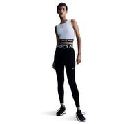 Nike Shirt Pro DF 365 Crop Tank, White/Black, FZ3615-100, M
