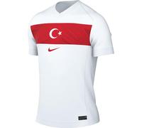 Nike Shirt Tur M NK DF JSY SS Stad HM, White/Sport Red/Sport Red, FV1743-100, XL