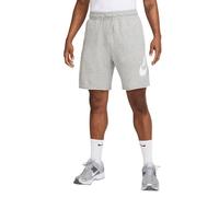 NIKE FQ4950-063 Club Shorts Homme DK Grey Heather/LT Smoke Grey/White Taille L