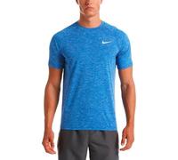 Nike Swim Hydroguard Heather Essential Short Sleeve T-shirt Bleu 2XL Homme