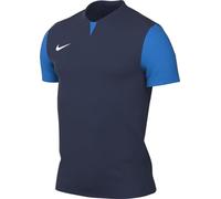 Nike Short-Sleeve Soccer Jersey M NK DF Trophy V JSY SS, Midnight Navy/Photo Blue/White, DR0933-410, 2XL