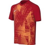 Nike Short-Sleeve Soccer Jersey Y NK DF Prcsn VI JSY SS, University Red/Bright Citrus/White, DR0950-657, L