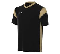 Nike Short-Sleeve Soccer Jersey Y NK DF Prk Drb III JSY SS, Black/Jersey Gold/Jersey Gold/White, CW3833-010, L