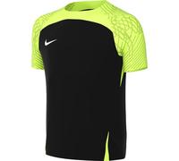 Nike Short-Sleeve Soccer Jersey Y NK DF Strke III JSY SS, Black/Volt/Volt/White, DR0912-011, S