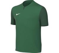 Nike Short-Sleeve Soccer Jersey Y NK DF Trophy V JSY SS, Pine Green/Gorge Green/Gorge Green/White, DR0942-302, XS