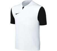 Nike Short-Sleeve Soccer Jersey Y NK DF Trophy V JSY SS, White/Black/Black/Black, DR0942-100, M