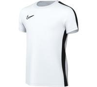 Nike Short-Sleeve Soccer Top Y NK DF Acd23 Top SS, White/Black/Black, DR1343-100, XS