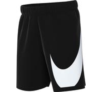 NIKE Pantalon de sport 'SWOOSH' noir / blanc, Taille 138-147