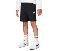 Nike Shorts Kids NSW Club Knit Short 6In Lbr, Black/White, FZ5512-010, L