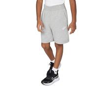 Nike Shorts Kids NSW Club Knit Short 6In Lbr, DK Grey Heather/White, FZ5512-063, L