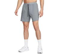 Nike Shorts M NK DF Stride 7In BF Shrt, Smoke Grey/Black/Reflective Silv, DM4761-084, 2XL