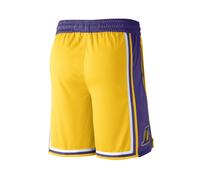 Nike - Shorts Swingman NBA Los Angeles Lakers - Homme - Sport - Jaune - Taille: XL
