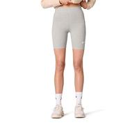 Nike Shorts W NSW NK CLSC HR 8In Short, DK Grey Heather/Sail, DV7797-063, M