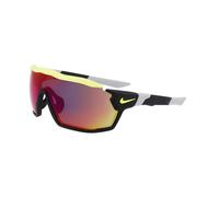 Nike Unisex Nike 010 Lunettes de soleil Bio-injecté Noir Gris Masque Normale
