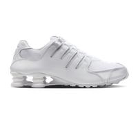 Nike Sportswear Baskets basses 'SHOX NZ' gris argenté / blanc cassé, Taille 42,5